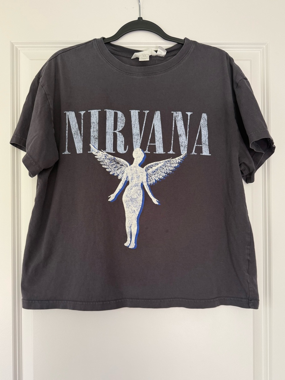 H&M Black Nirvana Graphic Tee